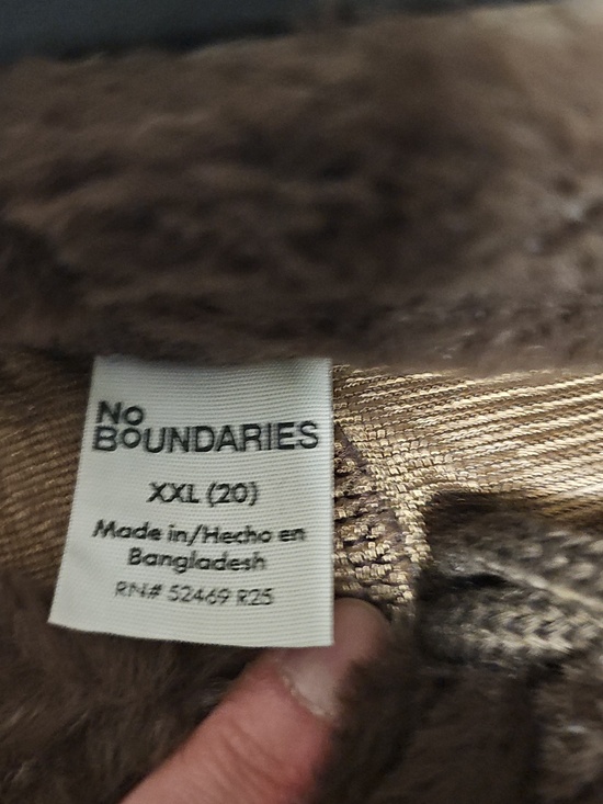Nwt Women's Plush Jogger Pants - Brown #69 - Picture 5 of 6